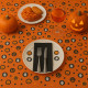 Pack de 300 Confettis Halloween Citrouilles et Fantômes en Papier pour Décoration de Table