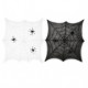 Toile d'Araignée Géante Réutilisable pour Décoration Intérieure Halloween Facile à Poser