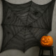 Toile d'Araignée Géante Réutilisable pour Décoration Intérieure Halloween Facile à Poser