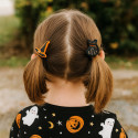 Lot de 8 Élastiques à Cheveux Halloween – Motifs Aléatoires, Couleurs Mixtes | Enfants & Adultes