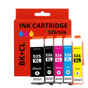 Pack de Cartouches Compatibles Canon PGI-525 / CLI-526 – PIXMA iP, MG, MX Séries