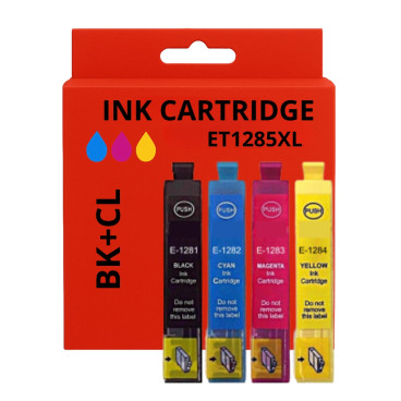 Pack de Cartouches Compatibles EPSON T1285 XL Imprimantes Stylus Office & Stylus