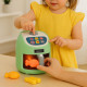 Jouet Air Fryer Sonore et Lumineux, 4 Boutons de Cuisson, Aliments qui Changent de Couleur, À Piles, Dès 3 Ans