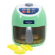 Jouet Air Fryer Sonore et Lumineux, 4 Boutons de Cuisson, Aliments qui Changent de Couleur, À Piles, Dès 3 Ans