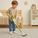 Aspirateur Jouet 3-en-1 pour Enfant, Fonctionnel et Sonore, Aspiration Réelle à Piles, Marche-Arrêt, 2 Embouts, dès 3 Ans