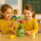 Jouet Blender Sonore et Lumineux, Fonctionnel avec Fruits et Tasse, Tourne Réellement, À Piles, Dès 3 Ans