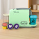 Jouet Air Fryer Sonore et Lumineux, 4 Boutons de Cuisson, Aliments qui Changent de Couleur, À Piles, Dès 3 Ans