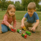 Coffret 16 Camions à Rétrofriction, Véhicules Métier Militaire, Construction, Pompier et Propreté, Jouet Enfant dès 3 Ans Coffret 16 Camions à Rétrofriction, Véhicules Métier Militaire, Construction, Pompier et Propreté, Jouet Enfant dès 3 Ans