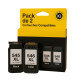 Cartouches Compatibles CANON PG-545 CL-546 Pixma IP 2800 à 2850/MG 2400 à 3053/MX 490, 494, 495/TR 4500 à 4651/TS 205 à 3452