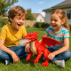 Dragon Coloré 35 cm Interactif Cracheur de Fumée, Ailes Battantes et Rugissement, Lumière et Son, Jouet pour Enfant