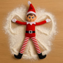 Lutin Farceur de Noël 35cm – Décoration et Blagues Festives