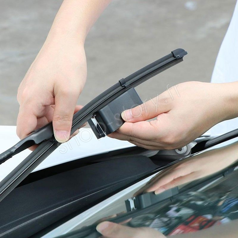 heresell Essuie-Glace de Voiture Balais dessuie-Glace Universal Car Wiper Restorer Cleaner Réutilisable Outil de réparation dessuie-Glace