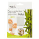 Lot de 10 Patchs Plantaires Détox au Bambou – Patchs Bien-Être à Appliquer la Nuit, Usage Sous les Pieds, Parfum Apaisant