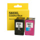 Cartouches Compatibles CANON PG-560XL CL-561XL Pixma TS 5300 à TS 7451 & Pixma TS 5350a à TS 7451a & Pixma TS 5350i à TS 7451i