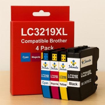 Pack de Cartouches Compatibles Brother LC3219XL pour Imprimantes MFC-J5330DW à J6935DW