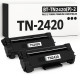 Cartouches de Toners Compatibles BROTHER TN2420 Imprimantes DCP L2510D à L2550DN & HL L2310D à HL2395DW & MFC L2710DW à L2750DW