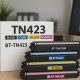 Pack de Cartouches de Toners Compatibles BROTHER TN423 Imprimantes DCP L8410CDW/HL L8260DW/HL L8360CDW/MFC L8690CDW/MFC L8900CDW