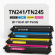 Cartouches de Toners Compatibles BROTHER TN241-TN245 Imprimantes DCP 9015CDW à 9022CDW/HL 3140CW à 3172CDW/MFC 9140CDN à 9342CDW