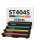 Pack de 4 Cartouches de Toners Compatibles SAMSUNG 404S pour Imprimantes Xpress C430, C430W, C480, C480FN, C480FW, C480W, C483W