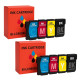 Pack de Cartouches Compatibles BROTHER LC-980XL et LC-1100XL pour Imprimantes DCP 145C à J515W & MFC 250C à J415W