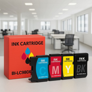 Pack de Cartouches Compatibles BROTHER LC-980XL et LC-1100XL pour Imprimantes DCP 145C à J515W & MFC 250C à J415W