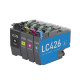 Pack de Cartouches Compatibles BROTHER LC426XL pour Imprimantes MFC J4335DW, J4340DW, J4540DW, J4540DWXL