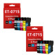 Pack de Cartouches Compatibles EPSON T0711-T0712-T0713-T0714 Imprimantes Stylus 78, 91, 92, Stylux DX, Stylux Office, Stylux SX