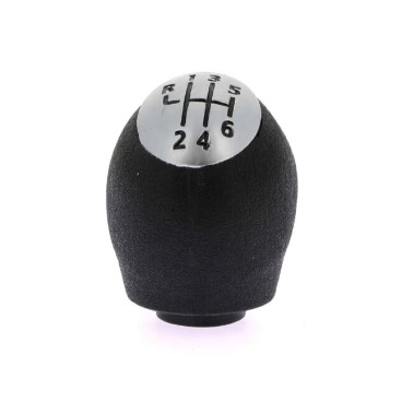 Pommeau de vitesse 6 vitesses compatible Renault Kangoo / Mégane 3 / Scénic 3 – OEM 328650047R / 328650024R