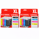 Pack de Cartouches Compatibles BROTHER LC-1000XL/LC-970XL Imprimantes DCP 130C à 770CW/FAX 1355 à 2580C/MFC 230C à 885CW