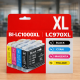 Pack de Cartouches Compatibles BROTHER LC-1000XL/LC-970XL Imprimantes DCP 130C à 770CW/FAX 1355 à 2580C/MFC 230C à 885CW