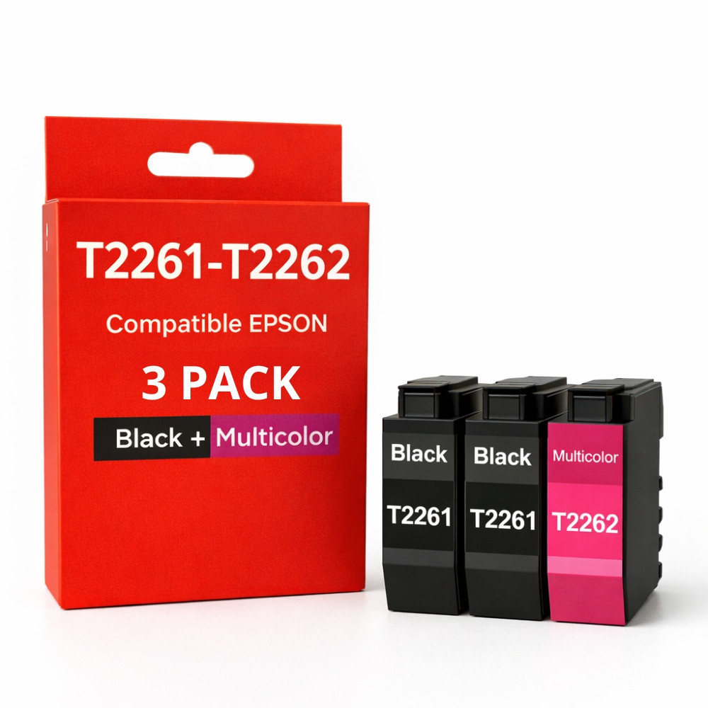 Pack de Cartouches Compatibles EPSON T2261-T2670 pour Imprimantes WorkForce WF-100W, WF-110W