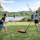 Set de Badminton Complet 2 Joueurs avec Malette de Transport - Filet 3M, 2 Raquettes Métal, 2 Volants pour Jeux Extérieur
