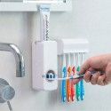 Distributeur de Dentifrice avec Porte Brosse à Dents