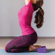 Lot de 2 Briques de Yoga et Pilates en Mousse EVA – Couleur Aléatoire – 23x15x7,5 cm – Stabilité et Confort