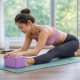 Lot de 2 Briques de Yoga et Pilates en Mousse EVA – Couleur Aléatoire – 23x15x7,5 cm – Stabilité et Confort
