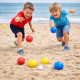 Set de 6 Boules de Pétanque Enfants Colorées – Avec Cochonnet et Boîte de Rangement Noire – Jeu d’Extérieur Ludique