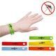 Lot de 10 bracelets anti-moustiques 100% naturel à base de citronelle