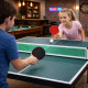Set Complet de Tennis de Table avec 2 Raquettes, 2 Balles, Filet avec Fixation et Sac de Transport – Installation Rapide