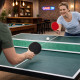Set Complet de Tennis de Table avec 2 Raquettes, 2 Balles, Filet avec Fixation et Sac de Transport – Installation Rapide