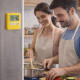 Minuteur Électronique de Cuisine Magnétique – Pile Incluse, Fixation Réfrigérateur ou Hotte – Couleur Aléatoire