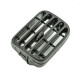 Grille de Ventilation Centrale Noire Droit pour RENAULT Clio II, Thalia I