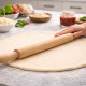 Rouleau à Pâtisserie en Bois 38cm – Cuisine, Pâte à Pain, Pâte à Pizza et Pâtisseries Maison