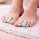 Paire de Protèges-Orteils MENTHOGEL – SEBS Souple, Confort Longue Durée, Réduit Frottements, Odeur Menthe Fraîche