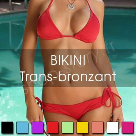 Bikini Transbronzant Maillot de Bain Sans Trace de Bronzage