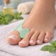 Paire de Protèges Oignons Gros Orteil MENTHOGEL – SEBS Souple, Anti-Frottement, Confort Longue Durée, Odeur Menthe Fraîche