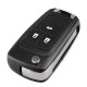 Coque de clé 3 boutons pour Opel et Chevrolet – Compatible avec plusieurs modèles