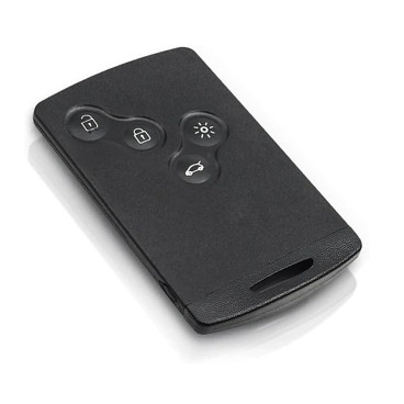 Coque de Clé Renault 4 Boutons – Compatible Modèles Captur, Clio 4, Megane 3, Zoe