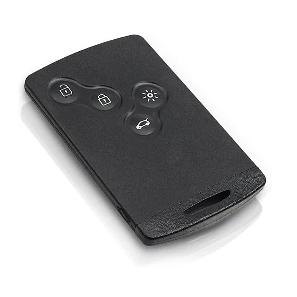 Coque de Clé Renault 4 Boutons – Compatible Modèles Captur, Clio 4, Megane 3, Zoe