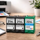 Cartouches Compatibles HP 21XL 22XL pour DeskJet 3747 à F4194/OfficeJet 4312 à J5520/PSC 1400 à 1417/PhotoSmart 1402 AiO à 1417