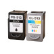 Cartouches Compatibles CANON PG-512 CL-513 Imprimantes Pixma iP 2700 et iP 2702 & Pixma MP 230 à MP 499 & Pixma MX 320 à MX 420